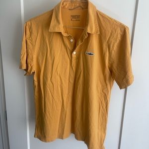 Patagonia Men’s Polo Mustard Yellow Size M